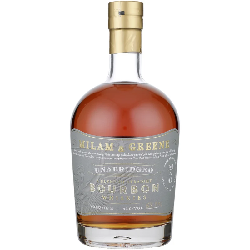 Milam & Greene Blended Bourbon Unabridged Volume-II 2 Year Whiskey