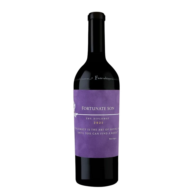 Fortunate Son Red Wine The Diplomat Napa Valley 2022