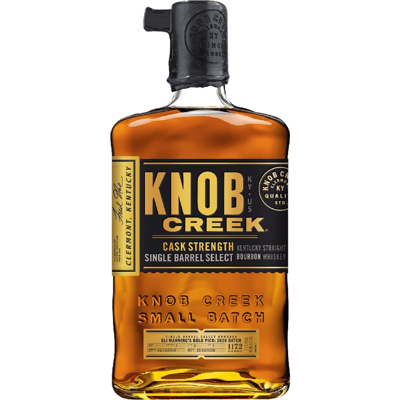 Knob Creek X Eli Manning 2026 Bold Pick Bourbon