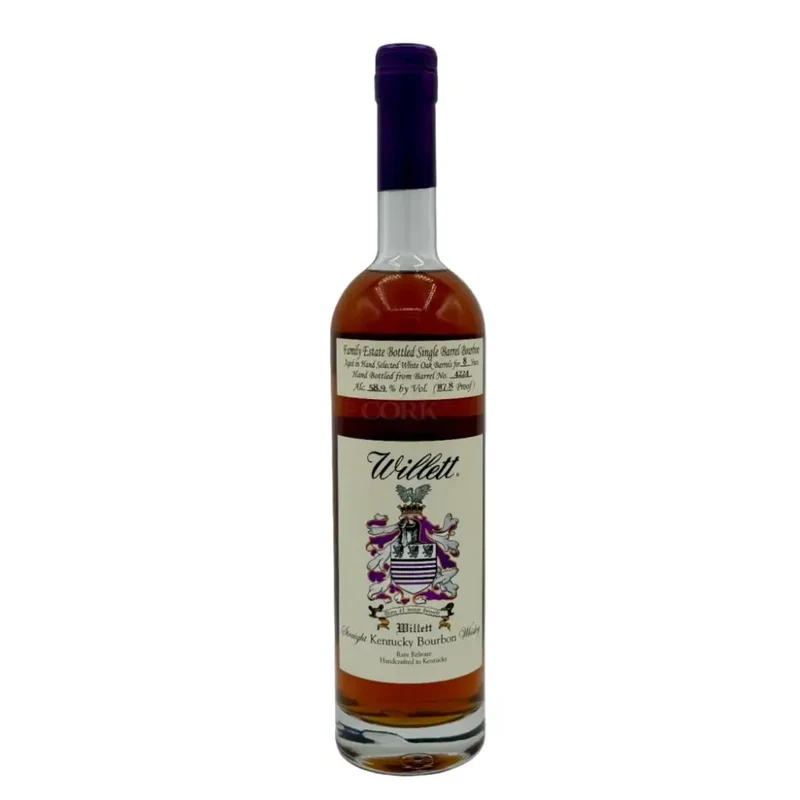 Willett Family Estate Single Barrel Bourbon 8 Year Old #4224 117.8 Proof