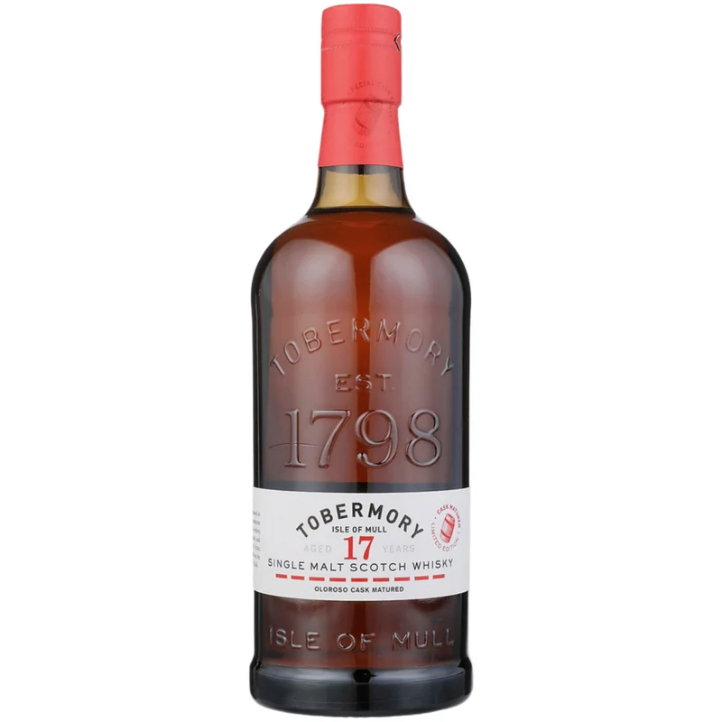 Tobermory Single Malt Scotch Oloroso Cask Matured 17 Year Whiskey