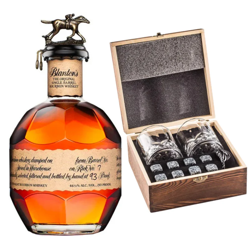 Blanton's Single Barrel Bourbon Whiskey With Gift