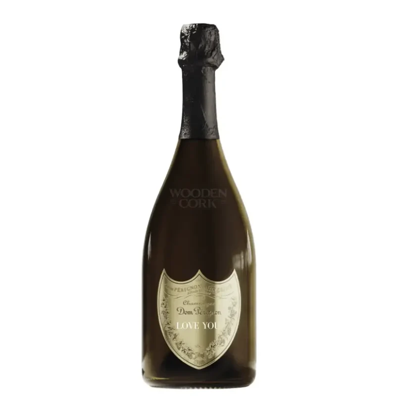 Dom Pérignon Brut Champagne "LOVE YOU" Shield