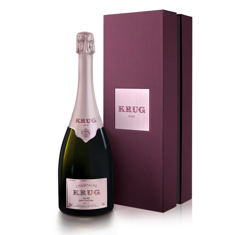 Krug Champagne Brut Rose 28th Edition W/ Gift Box