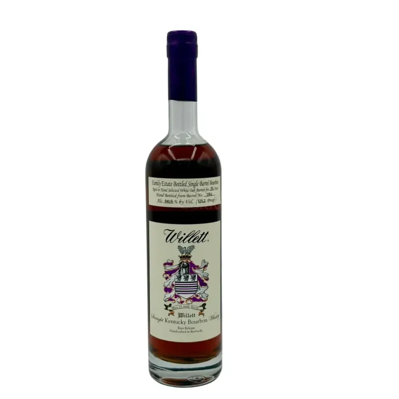 Willett Family Estate Single Barrel Bourbon 15 Year Old #784 121.2 Proof