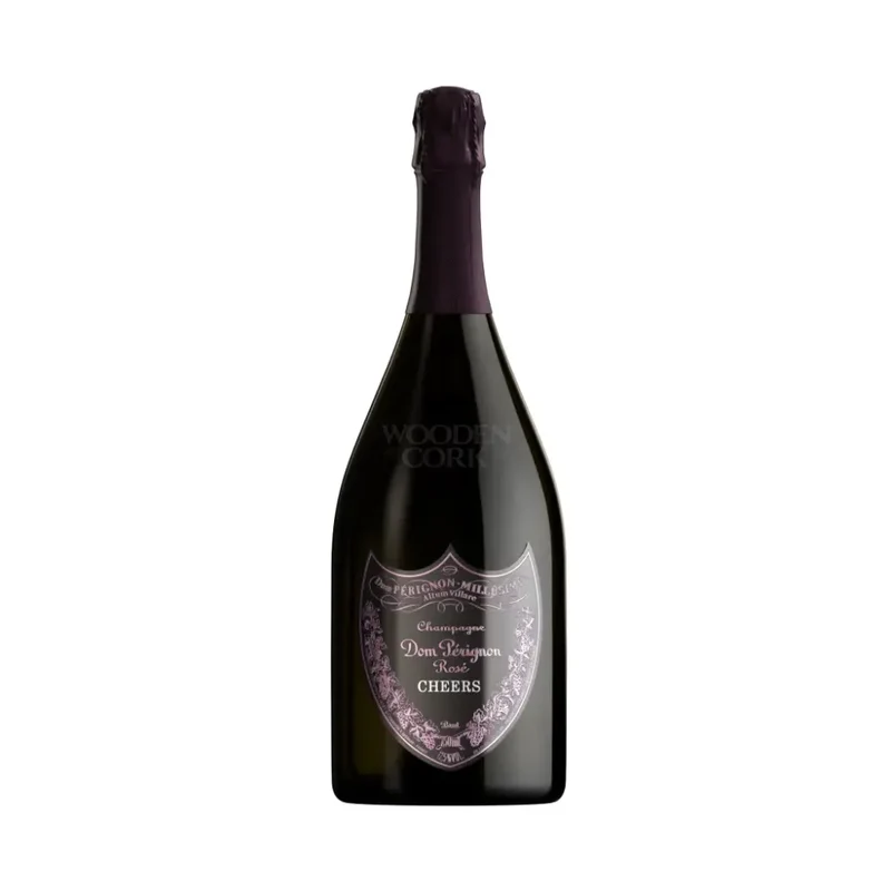 Dom Pérignon Brut Rosé Champagne "CHEERS" Shield