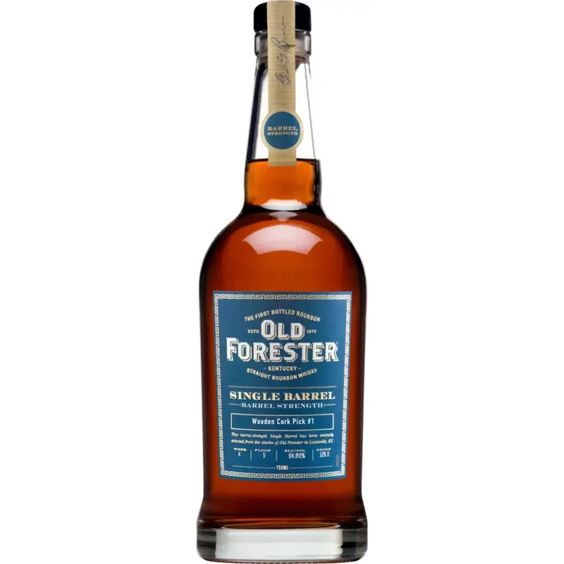 Old Forester Single Barrel Barrel Strength Bourbon Whiskey Warehouse K Floor 8 Kroger Pick 134.5