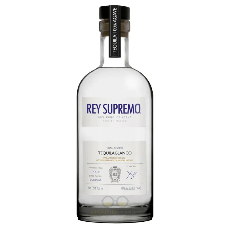 Rey Supremo Tequila Blanco Gran Reserve