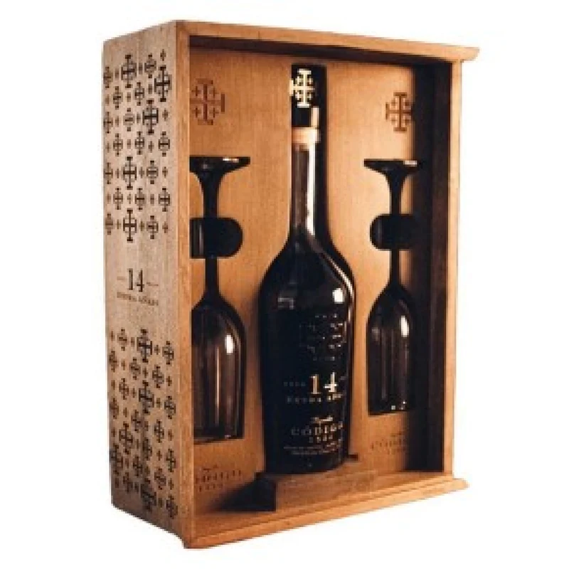 Codigo 1530 Tequila Extra Anejo 14 Yr W/ Flute Glasses