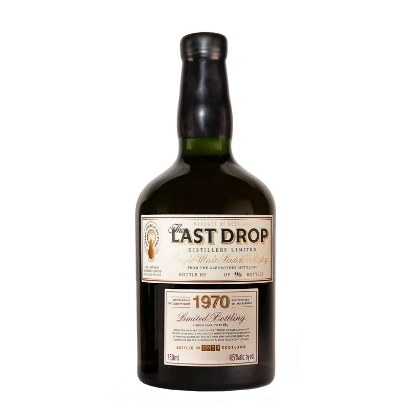 The Last Drop Distillers Glenrothes 1970 Single Malt Scotch Whiskey