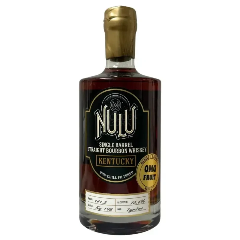 Nulu Single Barrel Bourbon 'OMG Fruit' Hazmat Proof 141.2