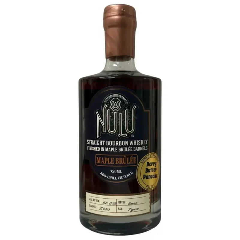 Nulu Single Barrel Bourbon Maple Brulee 'Berry Butter Pancake'