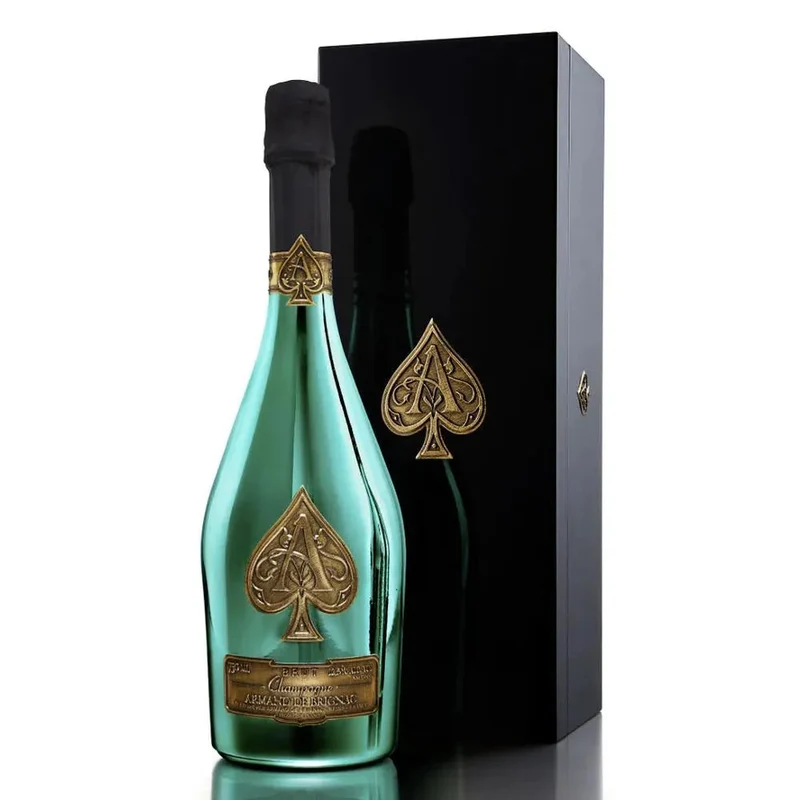 Armand De Brignac Champagne Brut W/ Wooden Gift Box (Green)