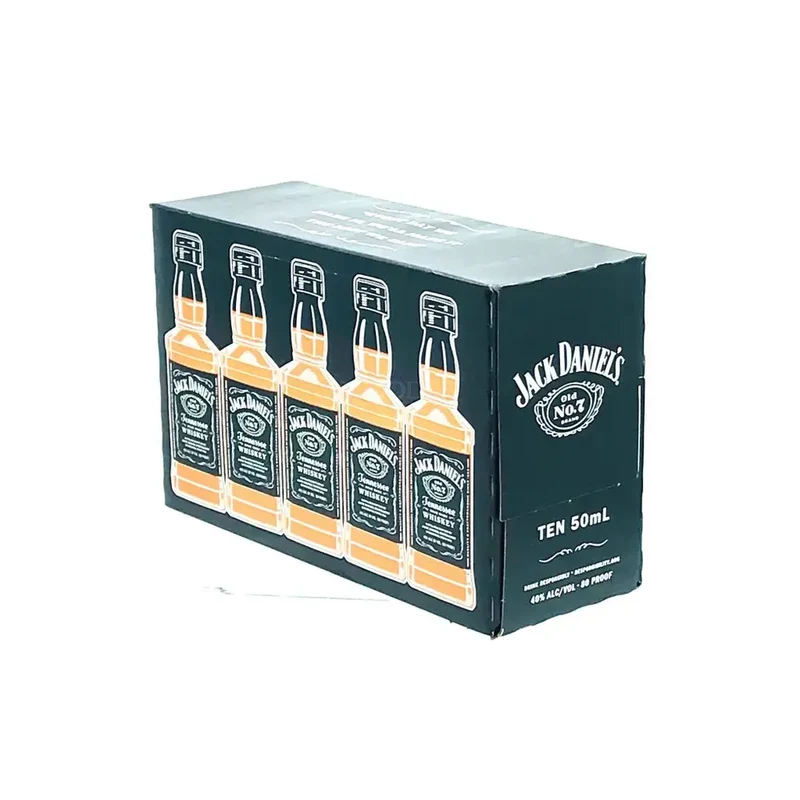 Jack Daniel's Black Label Old No. 7 Tennessee Whisky 50ml 10 Pack