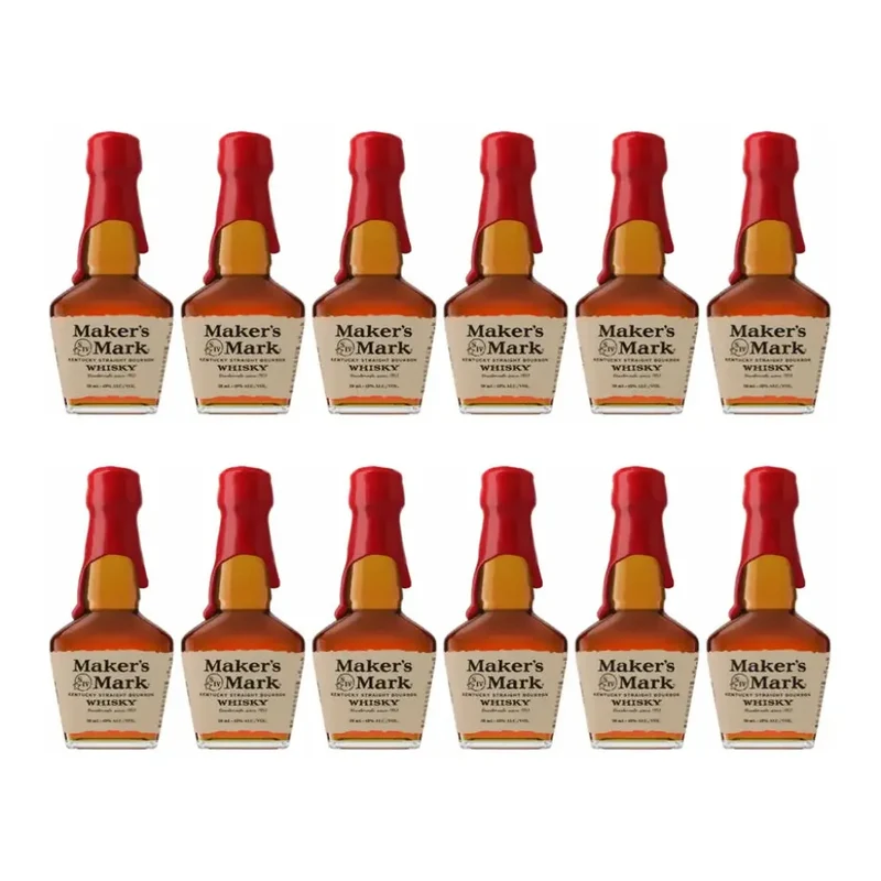 Maker's Mark Bourbon Whisky 50ml 12 Pack
