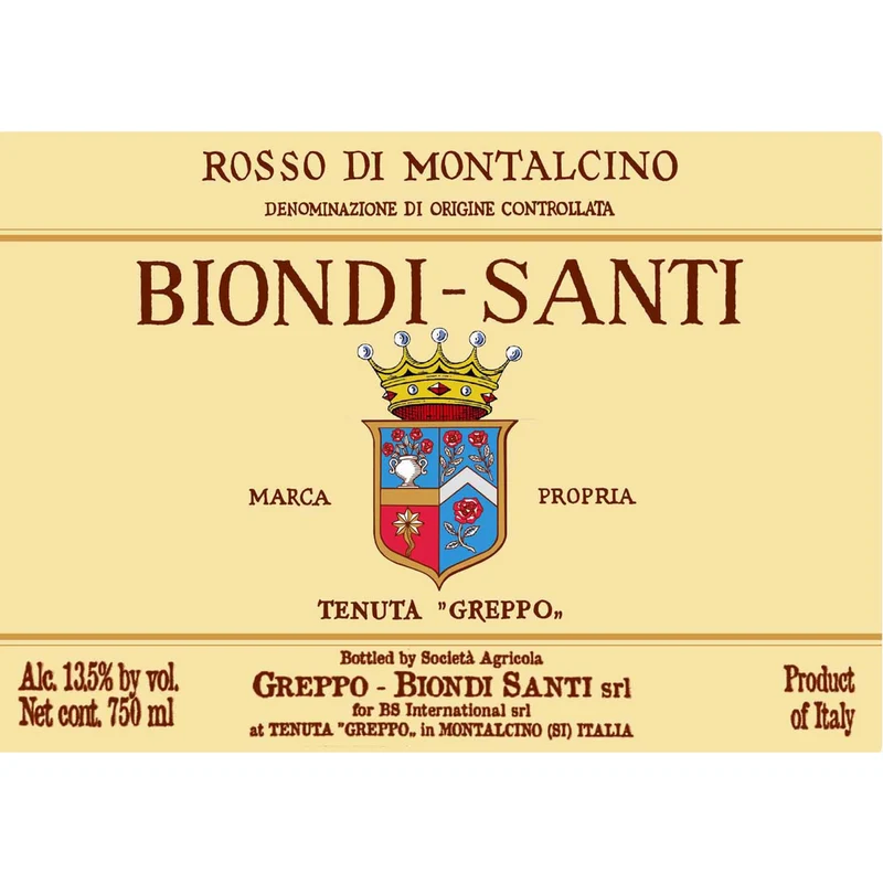 Biondi Santi Rosso Di Montalcino Sangiovese 750ml