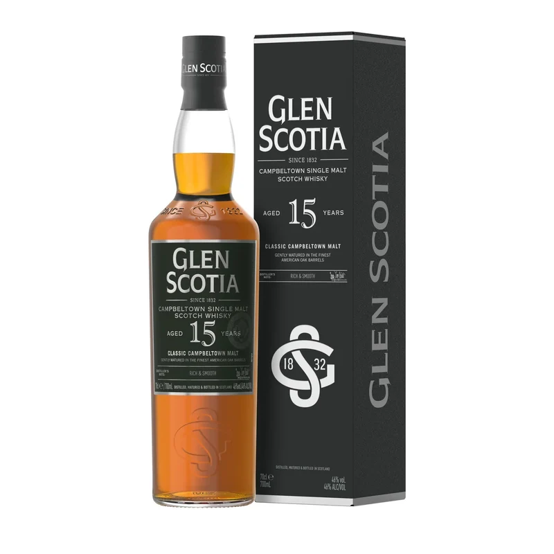 Glen Scotia Single Malt Scotch 15 Year Whiskey