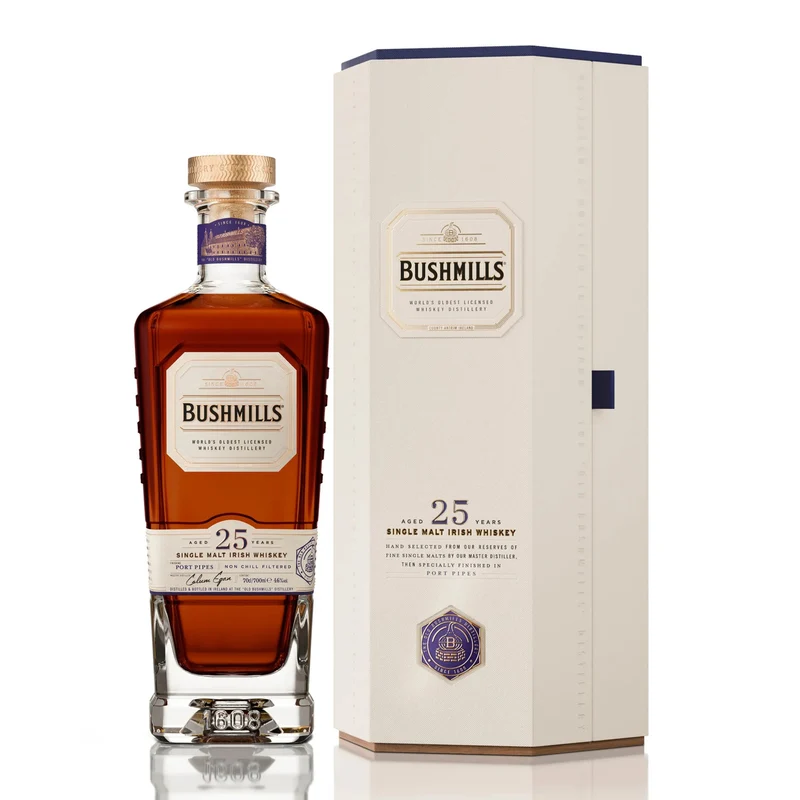 Bushmills Irish Single Malt 25 Year Whiskey