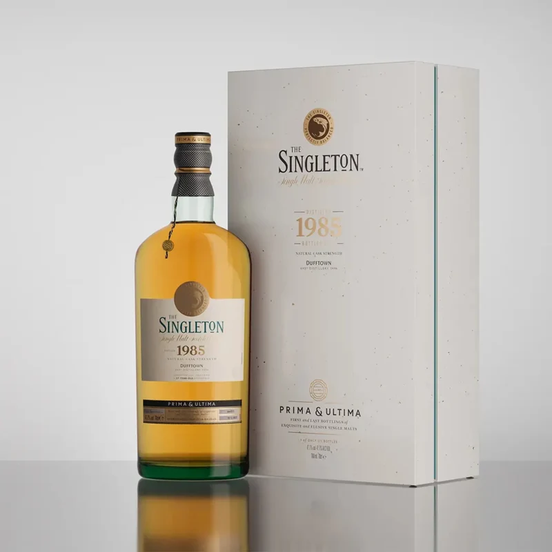The Singleton Of Dufftown Single Malt Scotch Natural Cask Strength 1985 Prima Ultima 37 Year