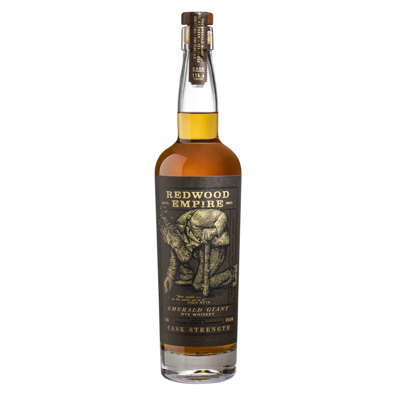 Redwood Empire Rye Emerald Giant Cask Strength Whiskey