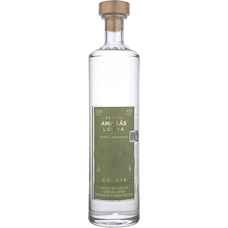 Amaras Mezcal Joven Logia Ma Mezcal Artesanal A2 Coyote