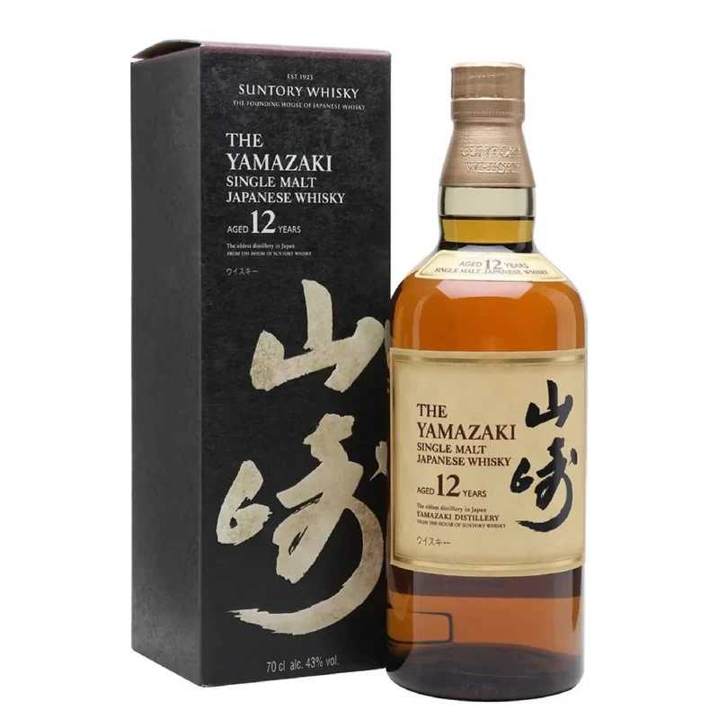 Yamazaki 12 Year Old Single Malt Japanese Whiskey