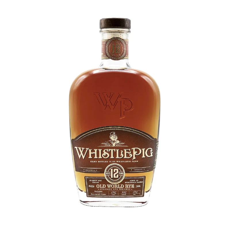 Whistlepig Straight Rye Whiskey Old World 12 Year