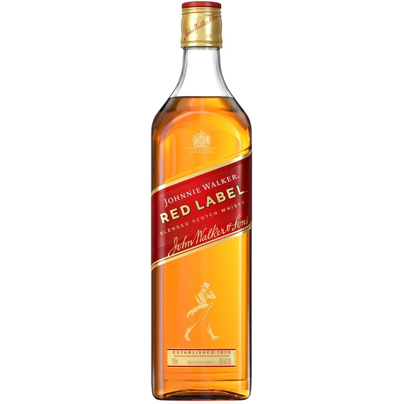 Johnnie Walker Blended Scotch Red Label Whiskey