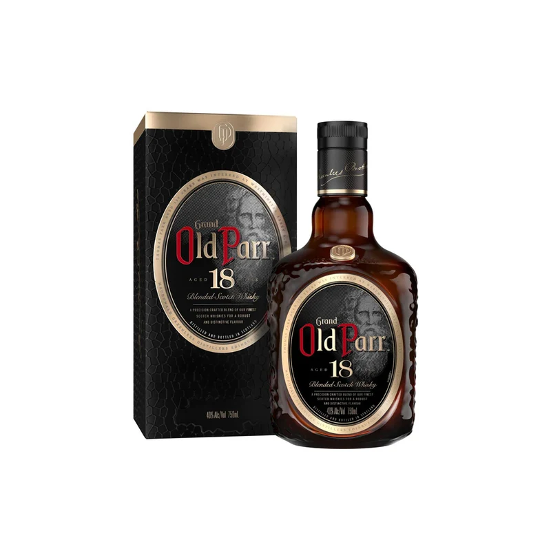 Old Parr Blended Scotch Deluxe 18 Yr