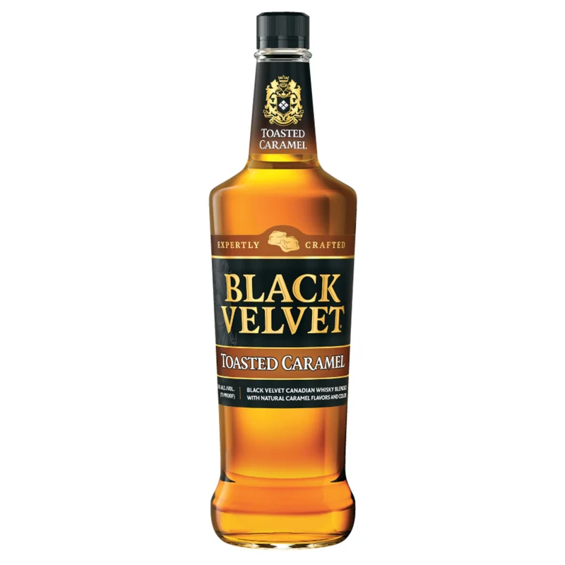 Black Velvet Toasted Caramel Flavored Whiskey