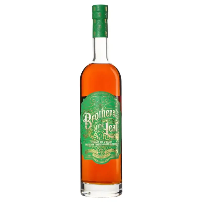 Brothers of the Leaf Straight Rye Whiskey Finished in Toasted White Oak Casks