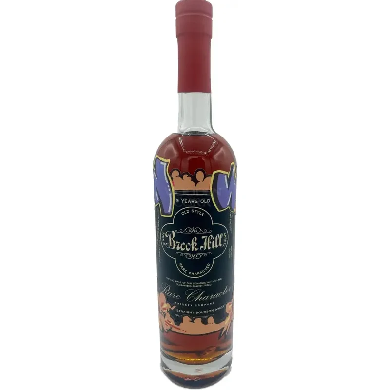 Rare Character Brook Hill Bourbon WHISKEY WISEMAN 9 Year 140.58 Proof