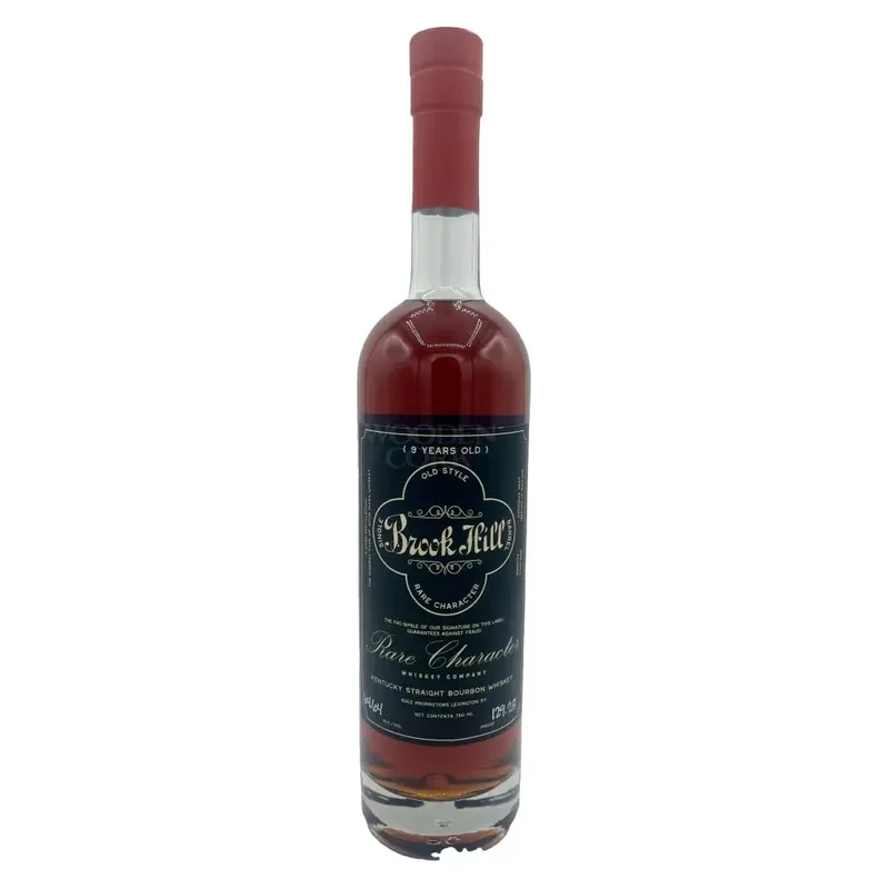 Rare Character Brook Hill Bourbon The Silver Dollar - Cowboy Caviar 9 Year 129.28 Proof