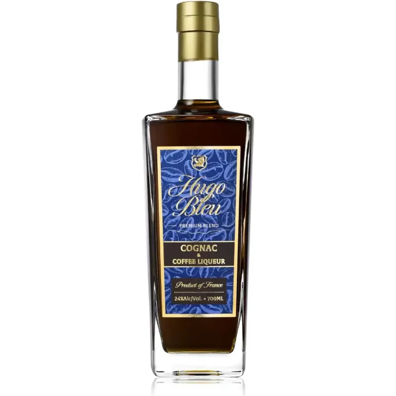 Hugo Bleu Premium Blend Cognac & Coffee Liqueur