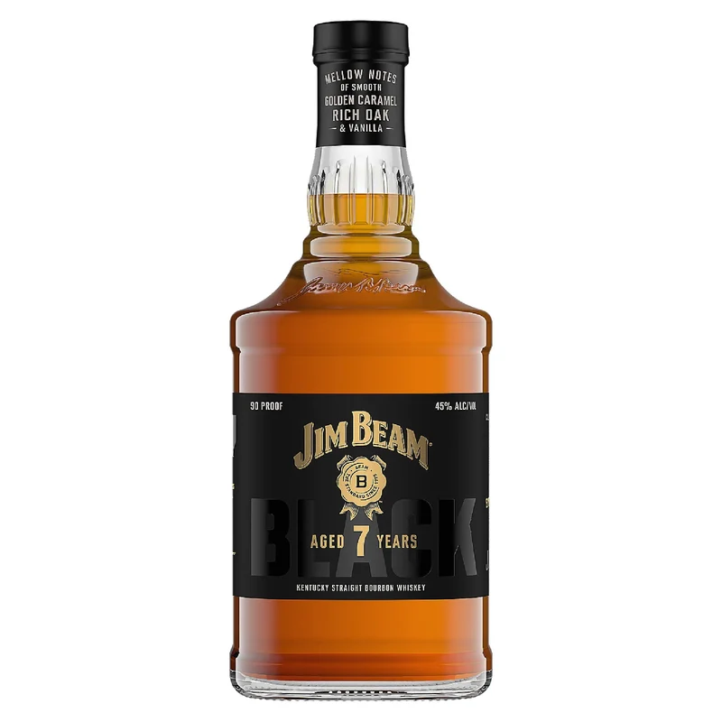 Jim Beam Straight Bourbon Black 7 Year Whiskey