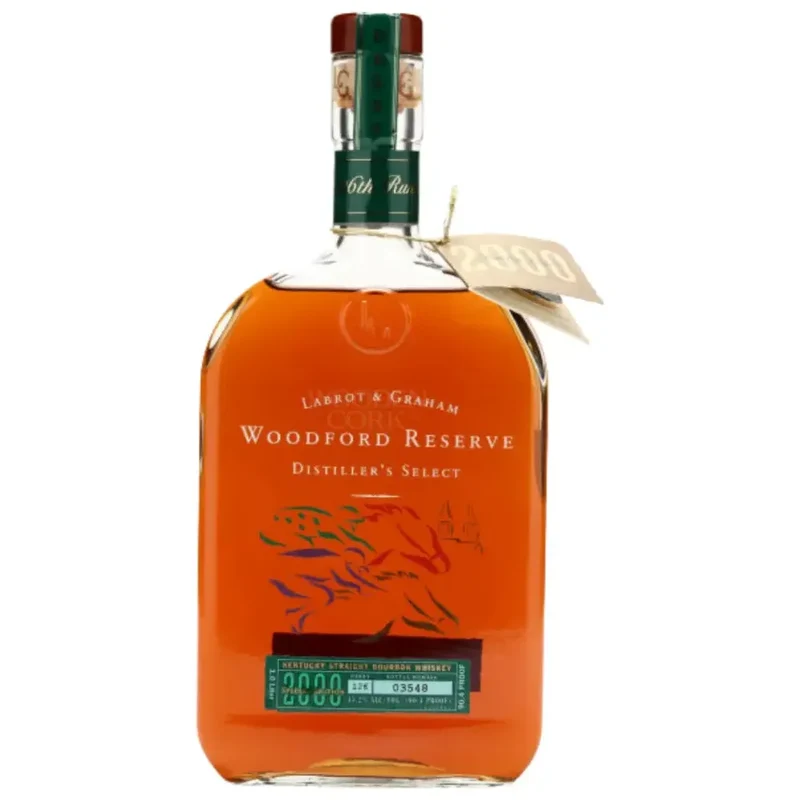 Woodford Reserve 2000 Kentucky Derby Edition #126 Straight Bourbon Whiskey 1L (2nd release)