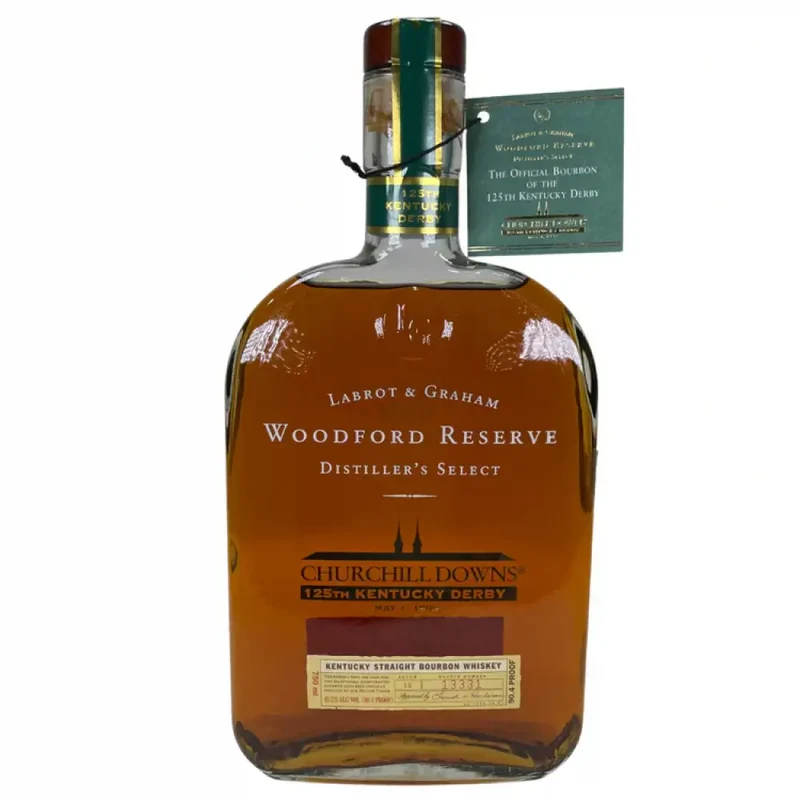 Woodford Reserve Kentucky Derby 125th Edition Straight Bourbon Whiskey 1999 (First Release)