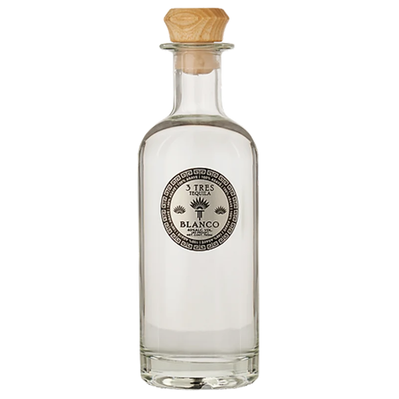 3 Tres Tequila Blanco 100% Agave