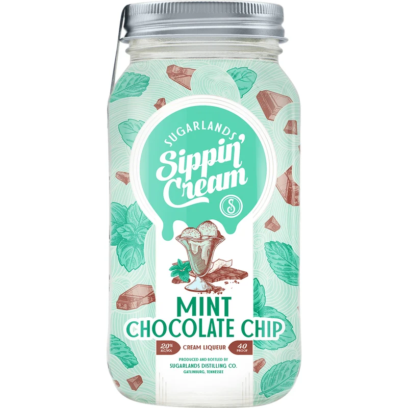 Sugarlands Shine Mint Chocolate Chip Sippin’ Cream