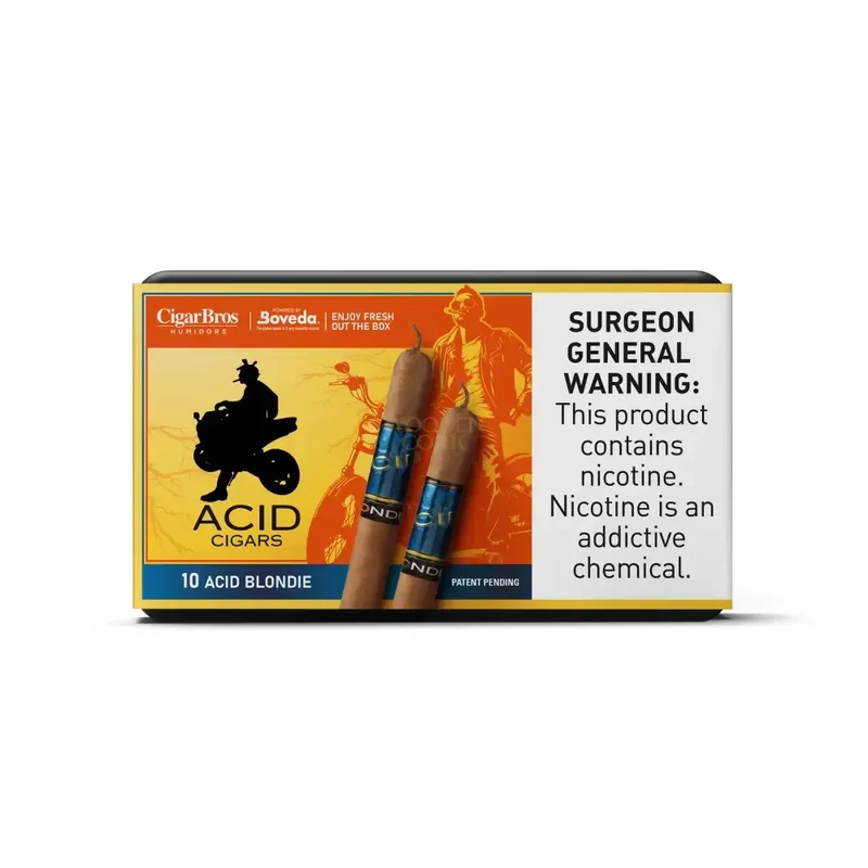 Acid Premium Cigars Set + Personal Humidor by CigarBros