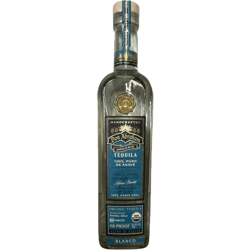 Don Abraham Organic Blanco 110 Proof Tequila
