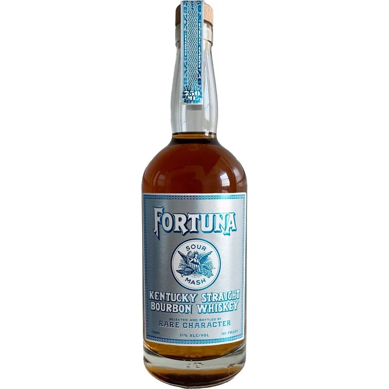 Rare Character Whiskey Fortuna Sour Mash Kentucky Straight Bourbon Whiskey 102 Proof