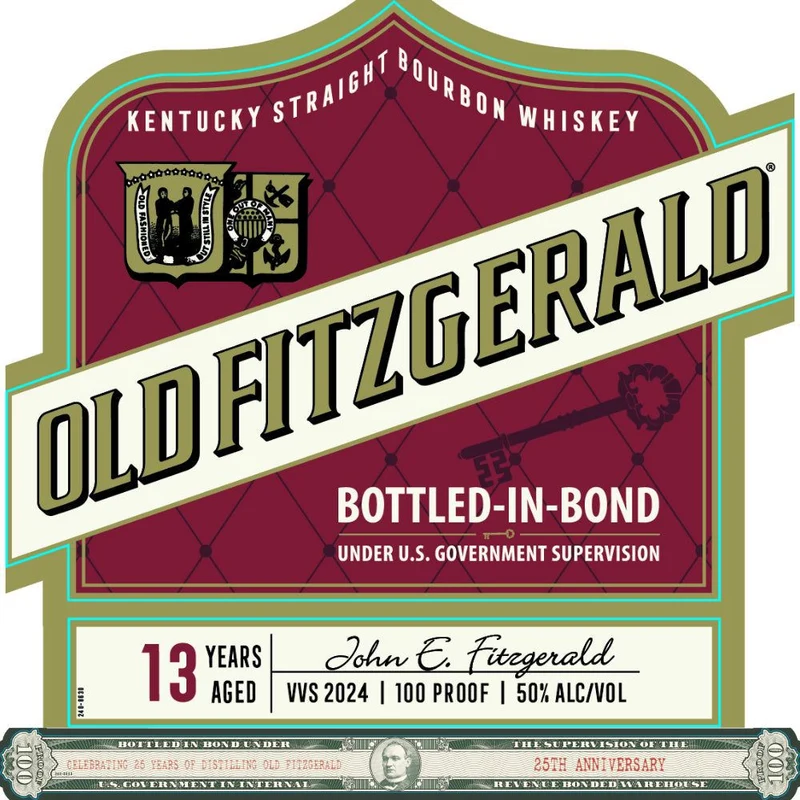 Old Fitzgerald 25th Anniversary Straight Bourbon VVS 2024