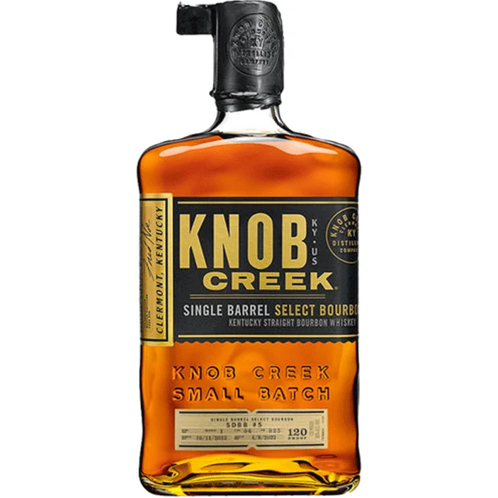 Knob Creek Single Barrel Select Bourbon "Wooden Cork X Sip Whiskey"