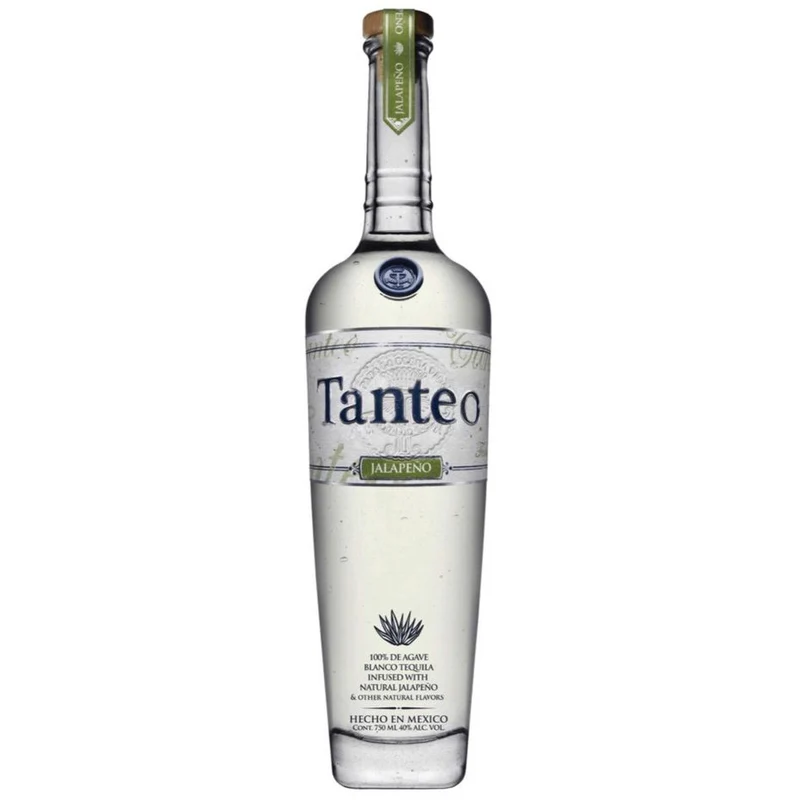 Tanteo Tequila Jalapeño Blanco Tequila 100% de Agave