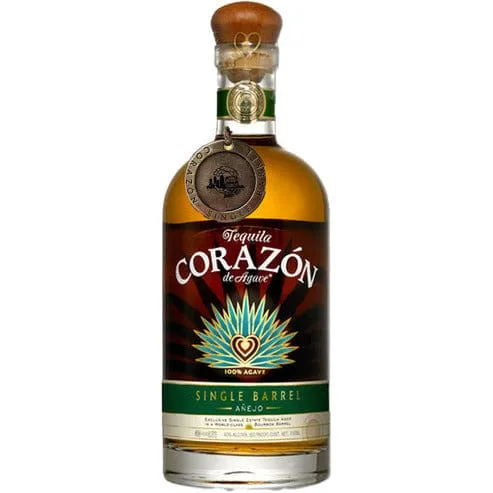 Corazon 'San Diego Barrel Boys' Single Barrel Anejo Tequila Aged in Eagle Rare Bourbon Barrels
