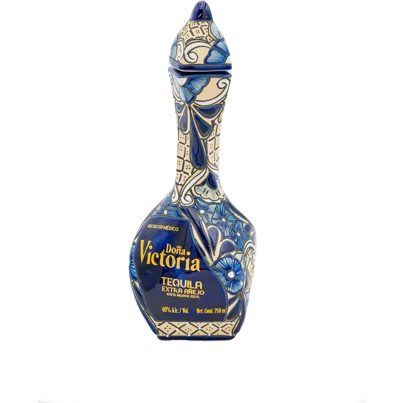 Doña Victoria Tequila Extra Anejo Blue Bottle 750ml