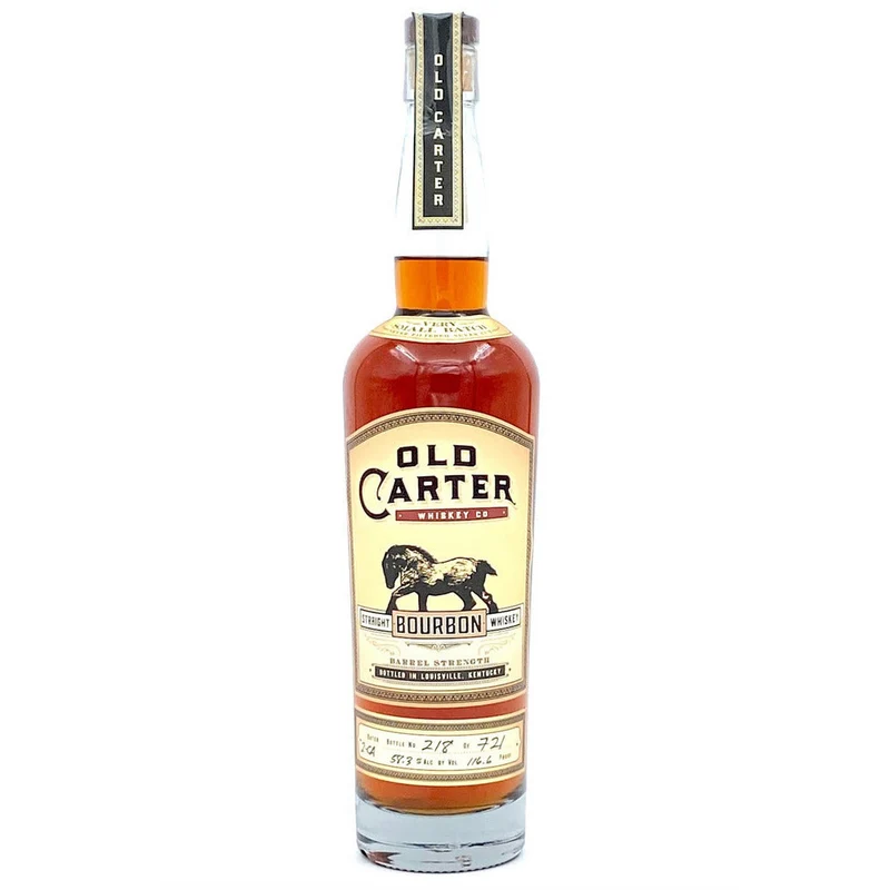 Old Carter Batch 3-CA Barrel Strength Straight Bourbon Whiskey