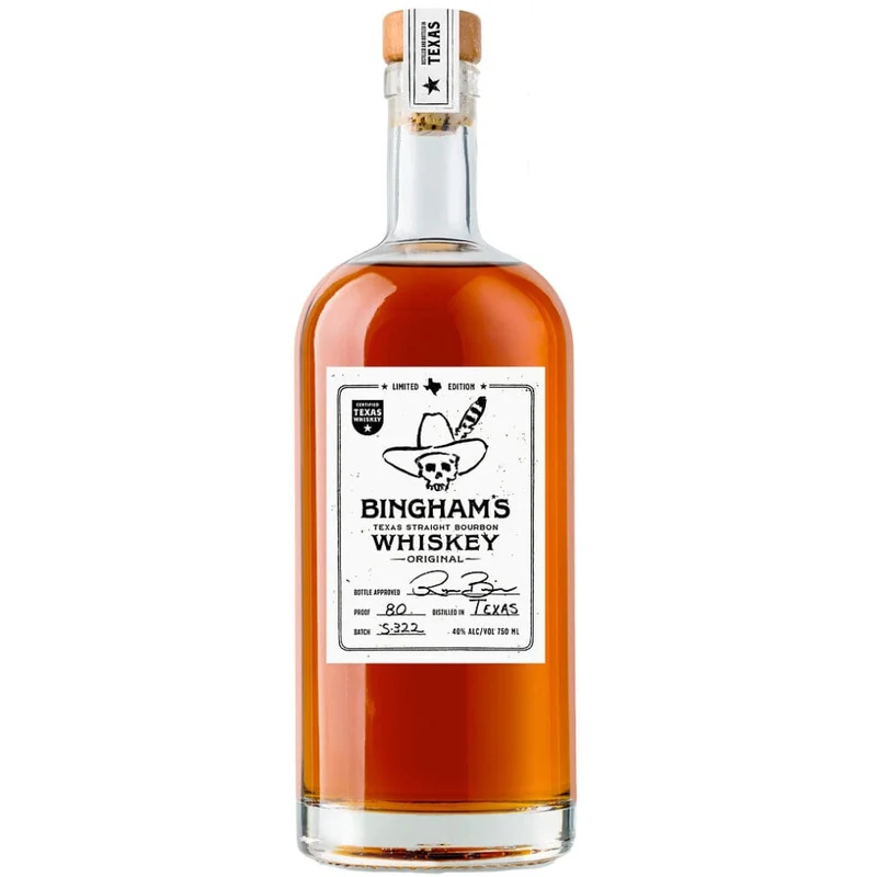 Bingham’s Original Texas Straight Bourbon by Ryan Bingham