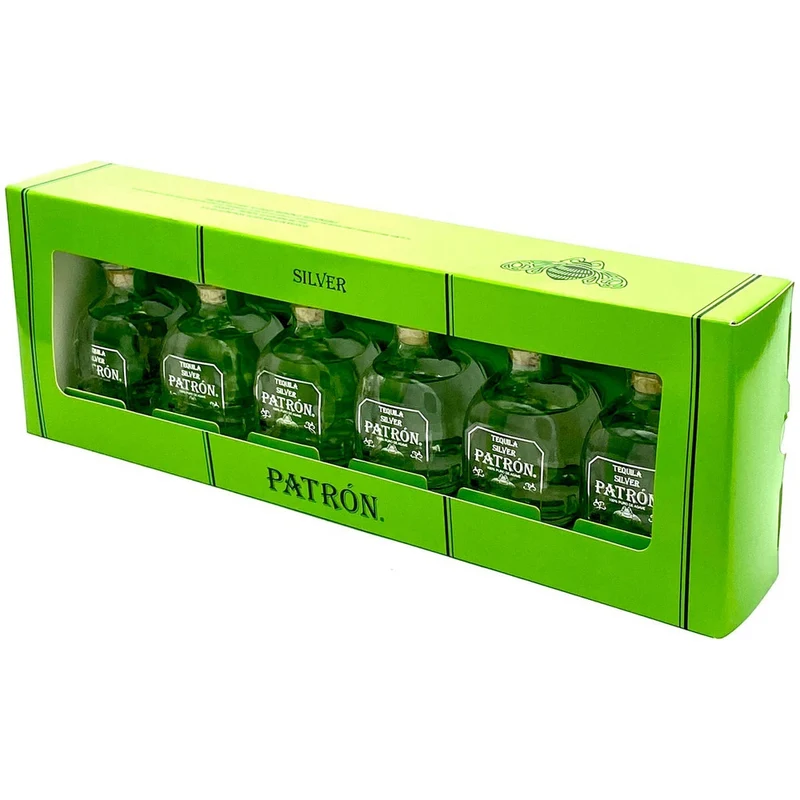 Patron Silver Tequila 6 X 50ml Pack